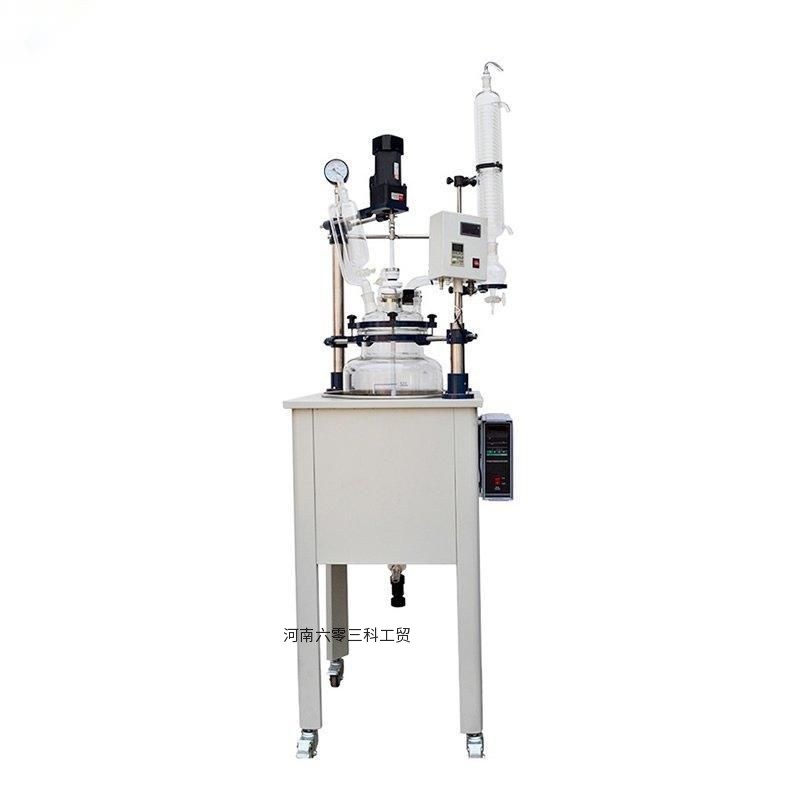 单层玻璃反应釜（桶型）10-200L